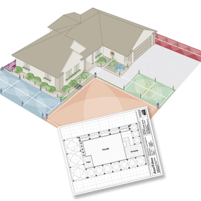 آبیاری قطره ای هوشمند در اصفهان